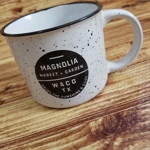 NWT Magnolia Market Garden Waco TX Speckled Campfire Ceramic Mug Joanna Gaines